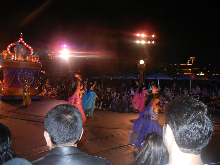 Disneyland Parade at Night Picture